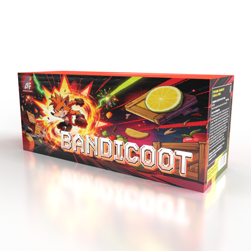 Bandicoot 75 shots Barrage Cake