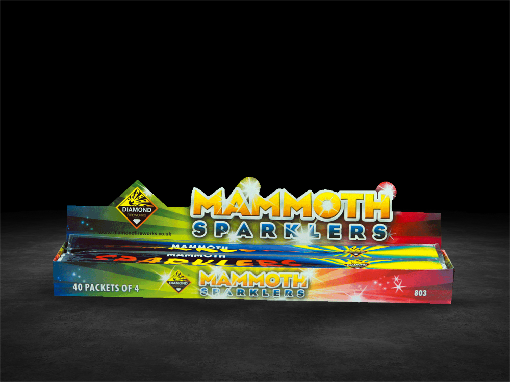 Mammoth Sparklers - 5 18"