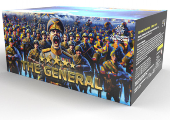 General Fireworks Celebrations 108 Shots