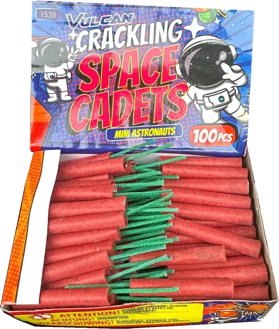 Crackling Space Cadets Whole Box | London Fireworks