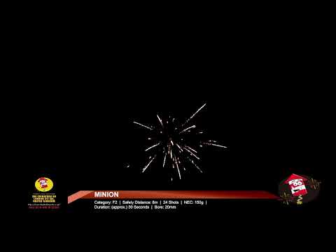 Minion 24 shots Barrage Cake