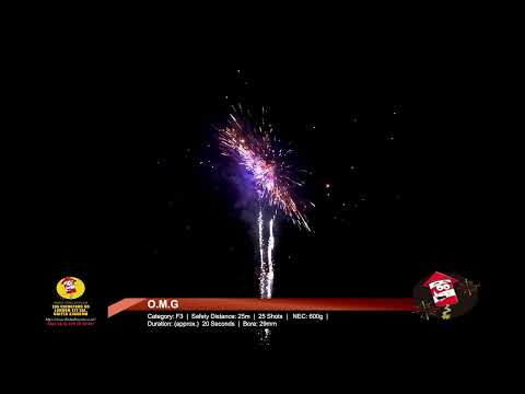 OMG 25 shots Barrage Cake