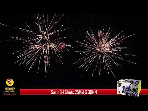 Sarin 34 shots Barrage Cake