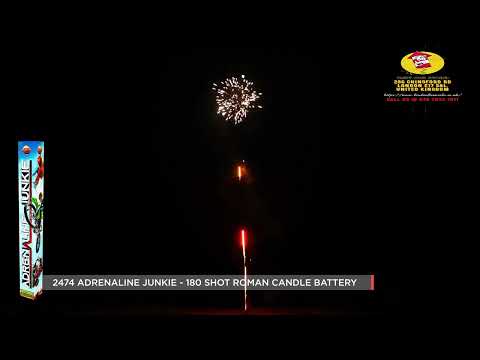 Adrenaline Junkie 180 shots Roman Candle