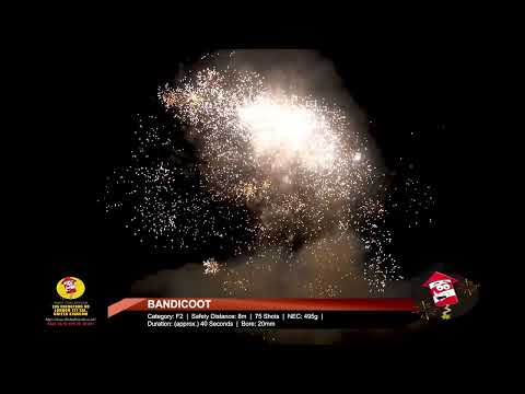 Bandicoot 75 shots Barrage Cake