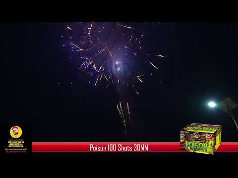 Poison 100 shots Barrage Cake