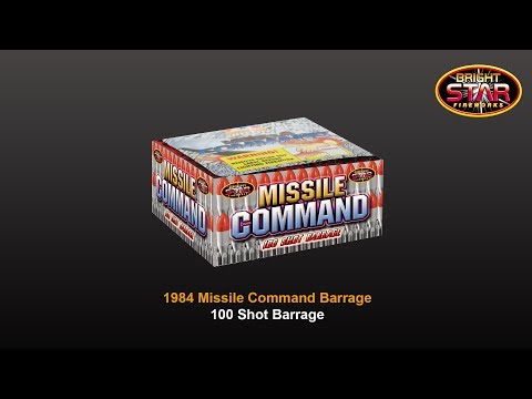 Missile Command 100 Shot Firework video