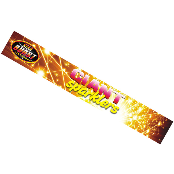 GIANT 10" (5 Pack) Sparklers