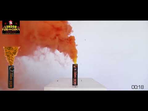 EG25 Wire Pull Micro Smoke Grenade - Orange