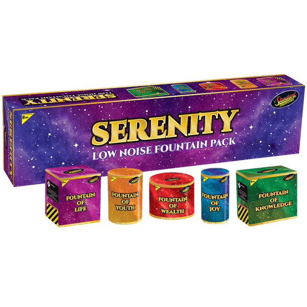 Serenity Fountain Selection Pack Low Noise