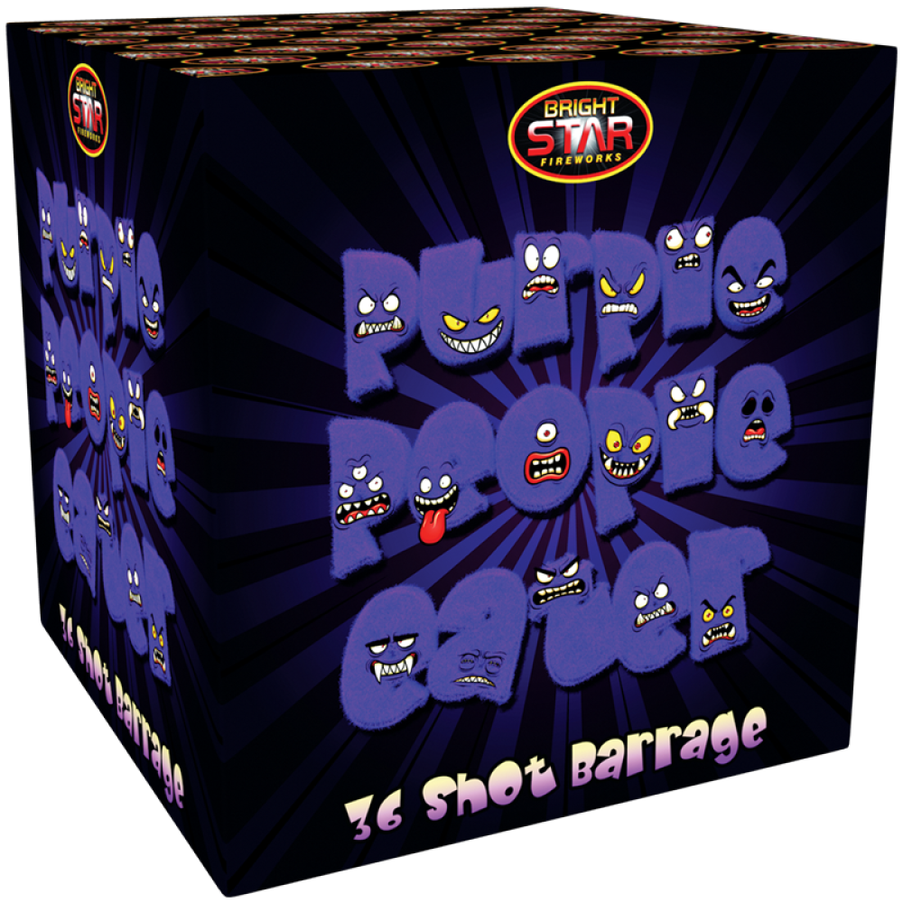 Purple People Eater 36 shots Barrage