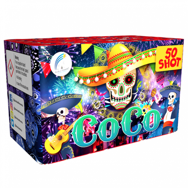 Coco 50 shots Barrage Cake