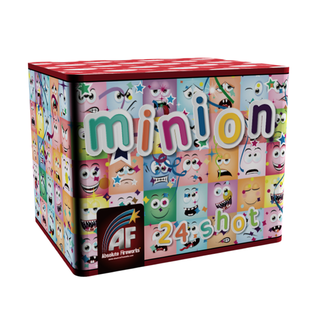 Minion 24 shots Barrage Cake