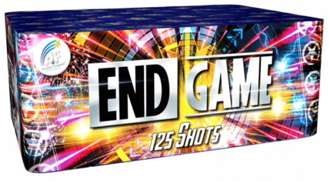 Endgame 125 shots Barrage Cake