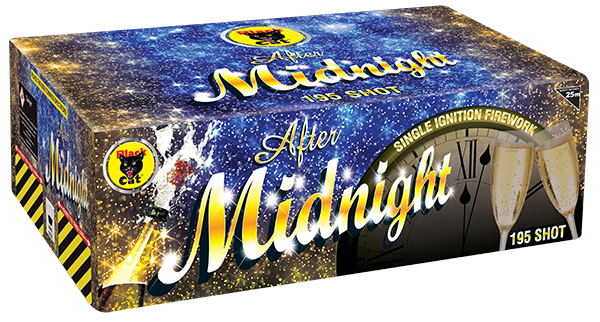 After Midnight 195 shots Barrage Cake