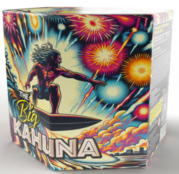 The Big Kahuna 61 shots Barrage Cake