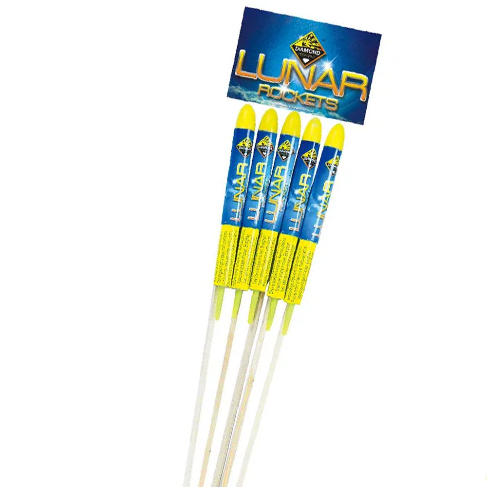 Lunar Rockets 5-Pack | London Fireworks