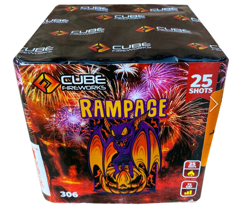 Rampage 25 Shots Barrage Cake