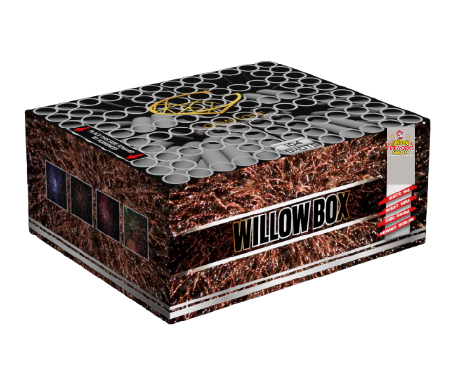 Willow Box Multi shot Aerial Barrage 104 Shots