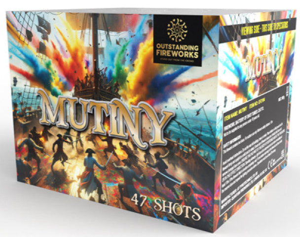 Mutiny 47 shots Barrage Cake
