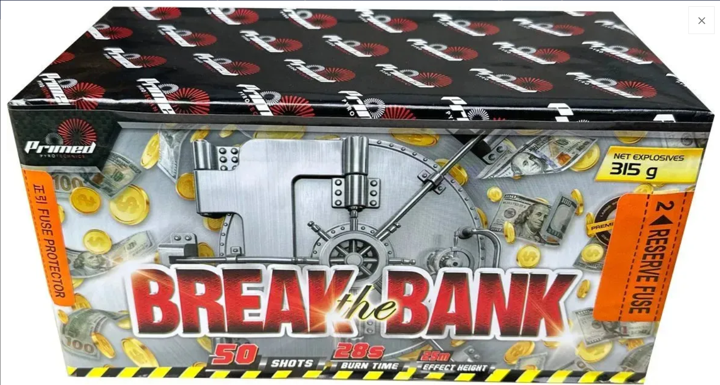 Break the Bank 50 Shots