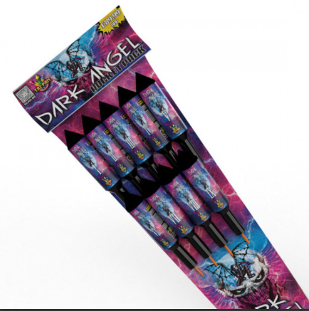Dark Angel Rockets 9 Pack