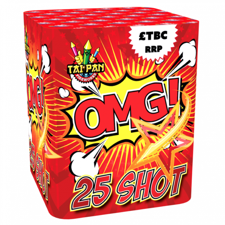 OMG 25 shots Barrage Cake
