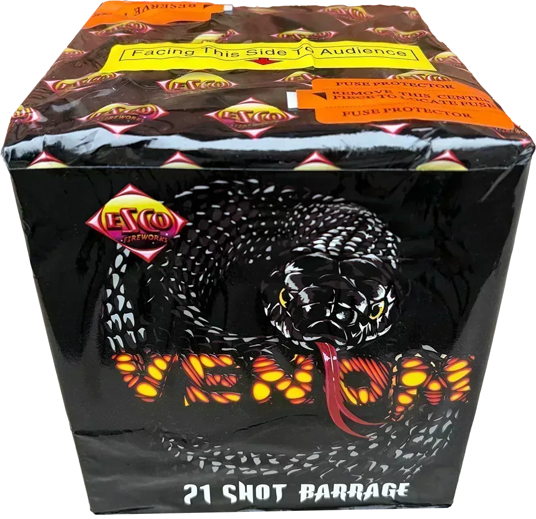Venom 21 Shot Barrage Cake | London
