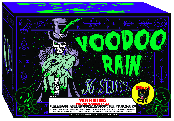 Voodoo Rain 36 Shots Barrage Cake
