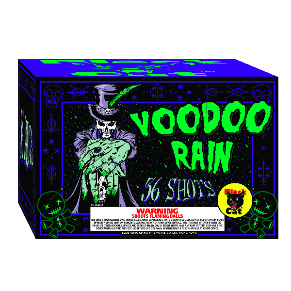 Voodoo Rain 36 Shots Barrage Cake