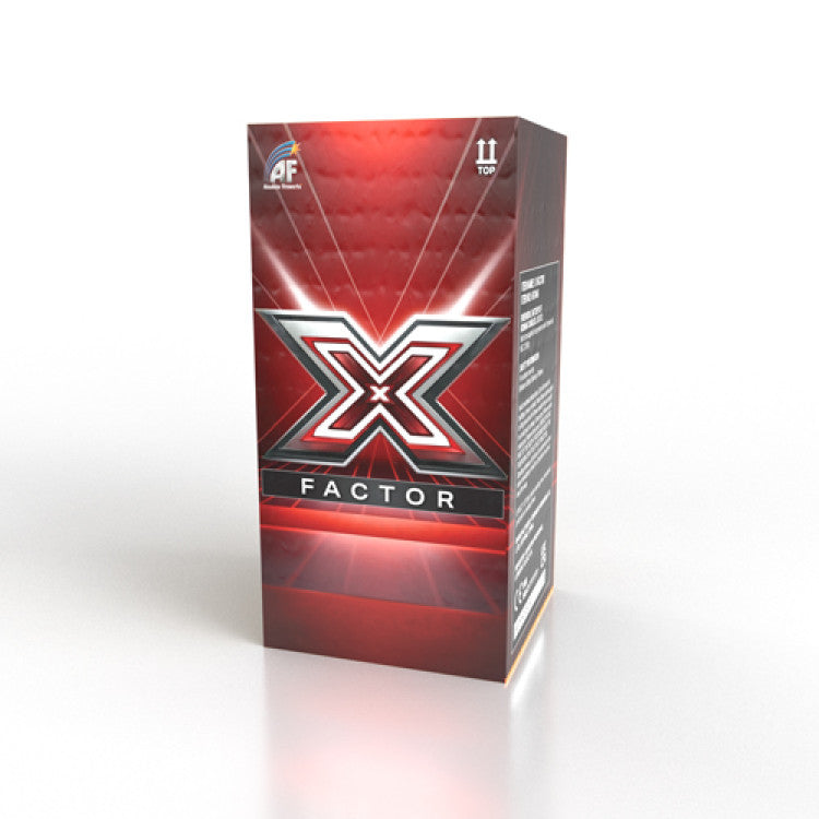 X Factor 127 shots Barrage Cake