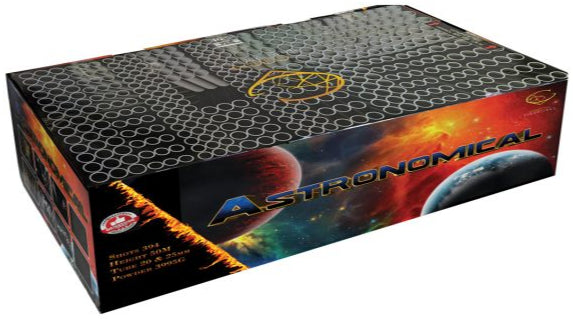 ASTRONOMICAL 394 shots Barrage Cake