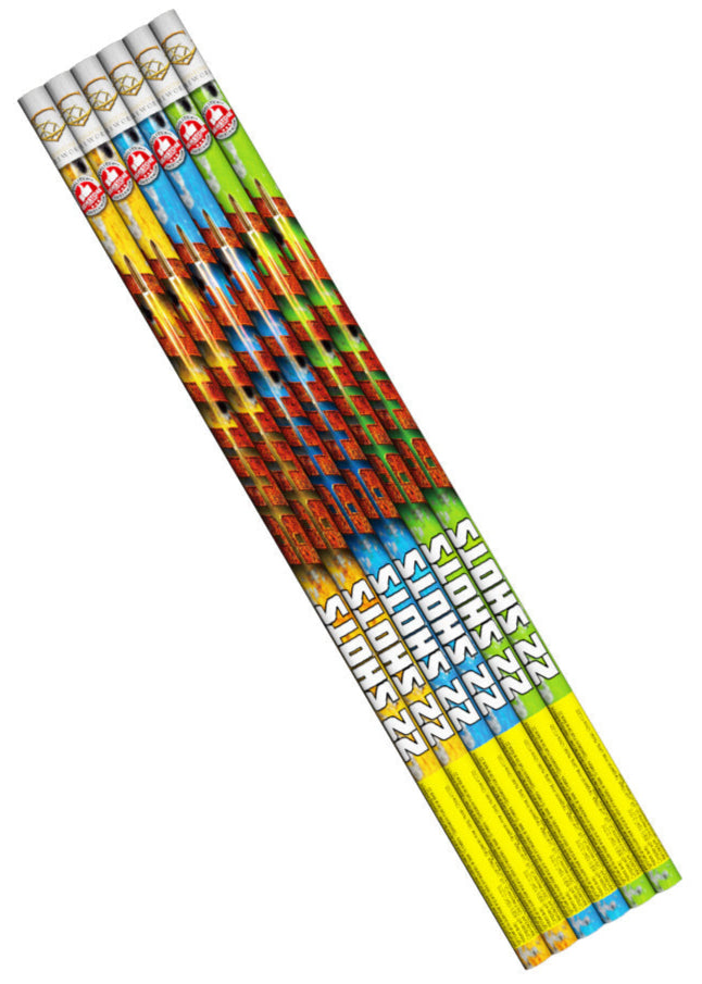 Bullet 22 shots Roman Candles