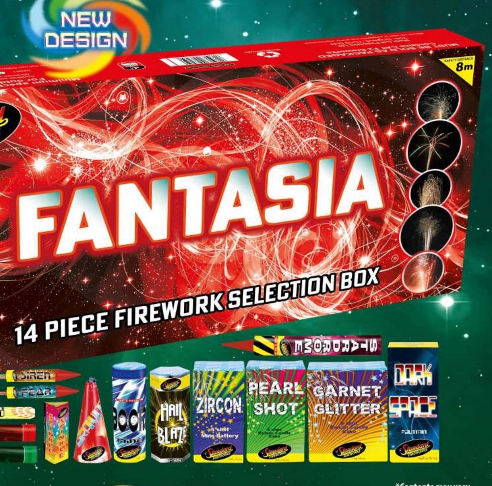 Fantasia Selection Box fireworks London