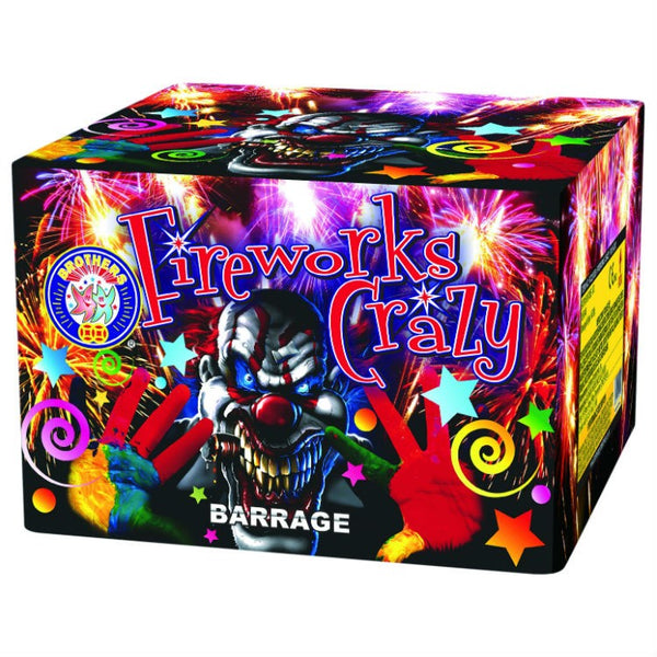 Fireworks Crazy 100 Shot Barrage