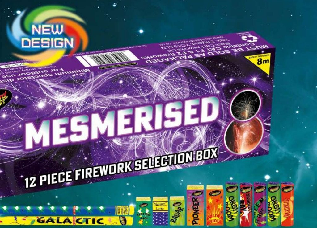 Mesmerised Selection Box fireworks London