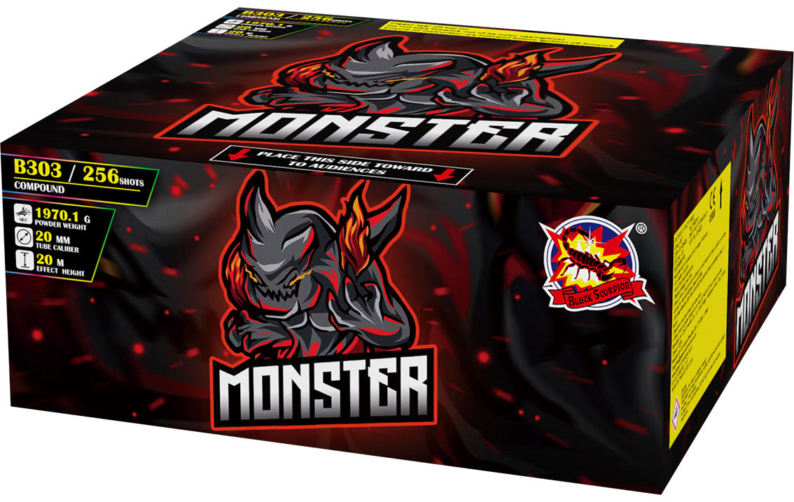 Monster 256 shots Barrage Cake