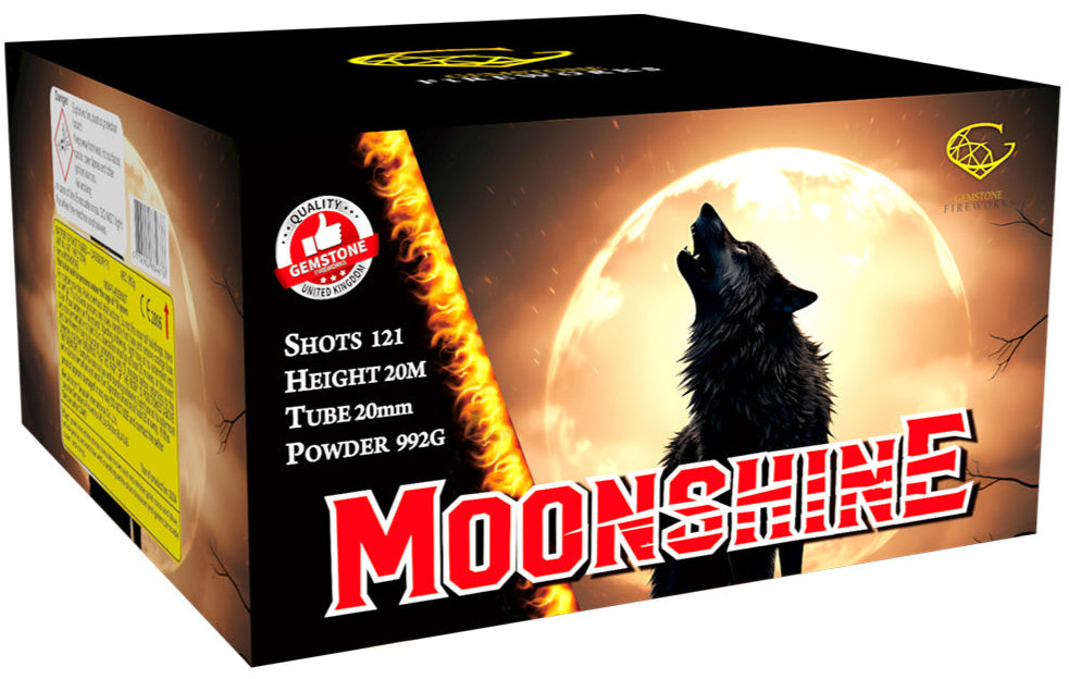 Moonshine 121 shots Barrage Cake