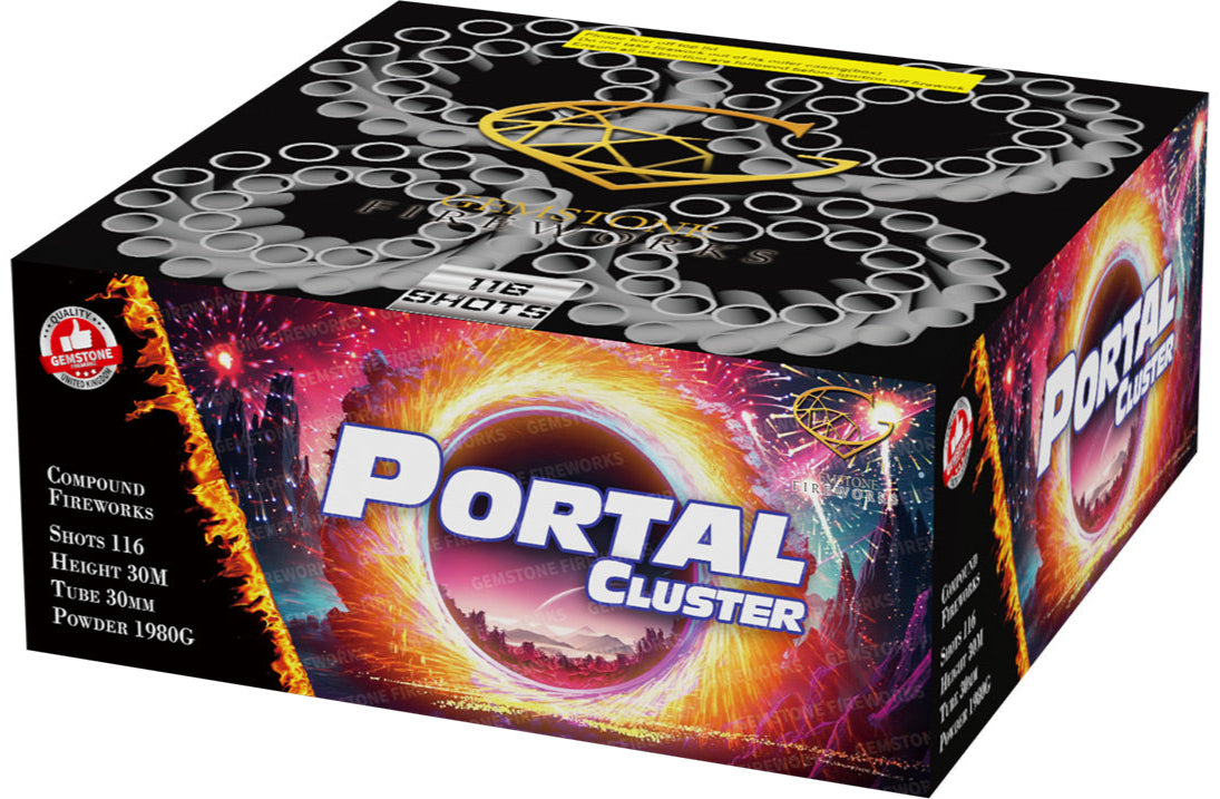 Portal Cluster 116 shots Barrage Cake