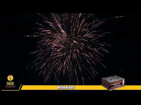 WILLOW BOX 104 shots Barrage Cake