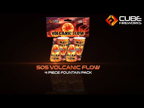 Volcanic Flow (4 PACK) Fountains