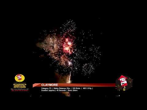 Claymore 100 shots Barrage Cake