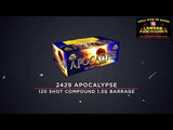 Apocalypse 120 shots compound cake