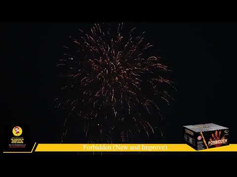 FORBIDDEN 144 shots Barrage Cake