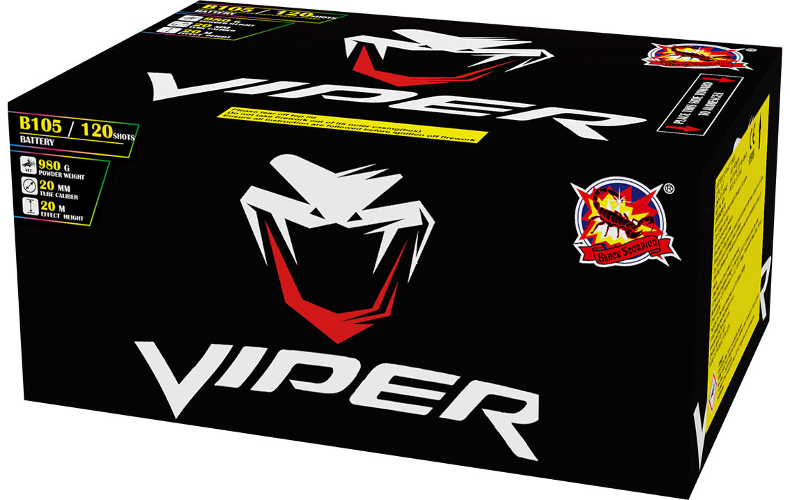 Viper 120 shots Barrage Cake