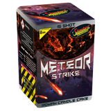 METEOR STRIKE 16 Shot Roman Candle Cake