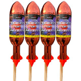 4x Queen of Hearts Rockets