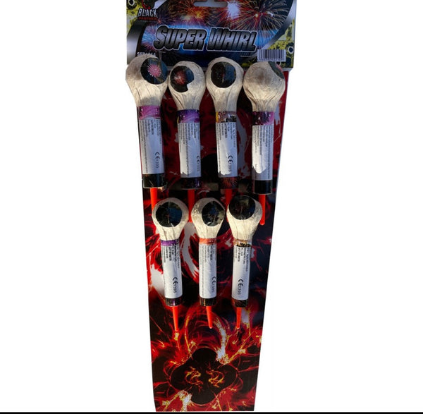 Super Whirl 7 pack rockets