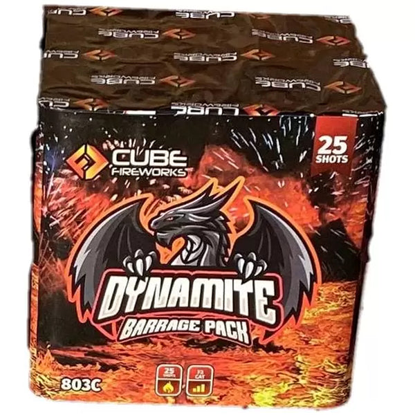 Dynamite A 25 shots Barrage Cake