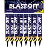 BLAST OFF Shot Tubes (8 Pack) Roman Candles